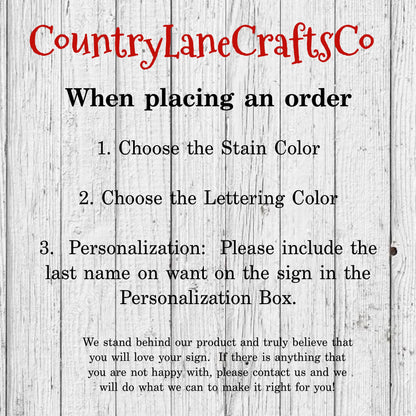 Personalized Family Name 3D Wood Sign, Customize Name Sign for Wedding or Bridal Shower Gift, Closing Gift, Framed Wood Sign