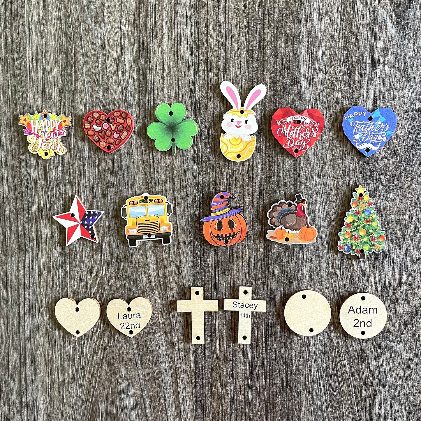 Family Celebrations Board, Personalized Family Birthday Sign, Family Calendar Board For Birthdays and Anniversaries, New Home Gift