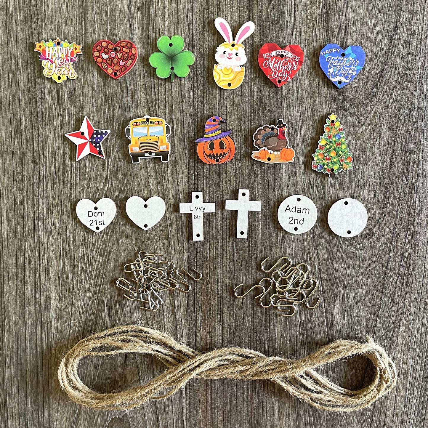 Personalized Family Birthday Board, Family Birthdays and Celebrations Board Sign, Custom Birthday Board, Family Birthday Calendar Sign