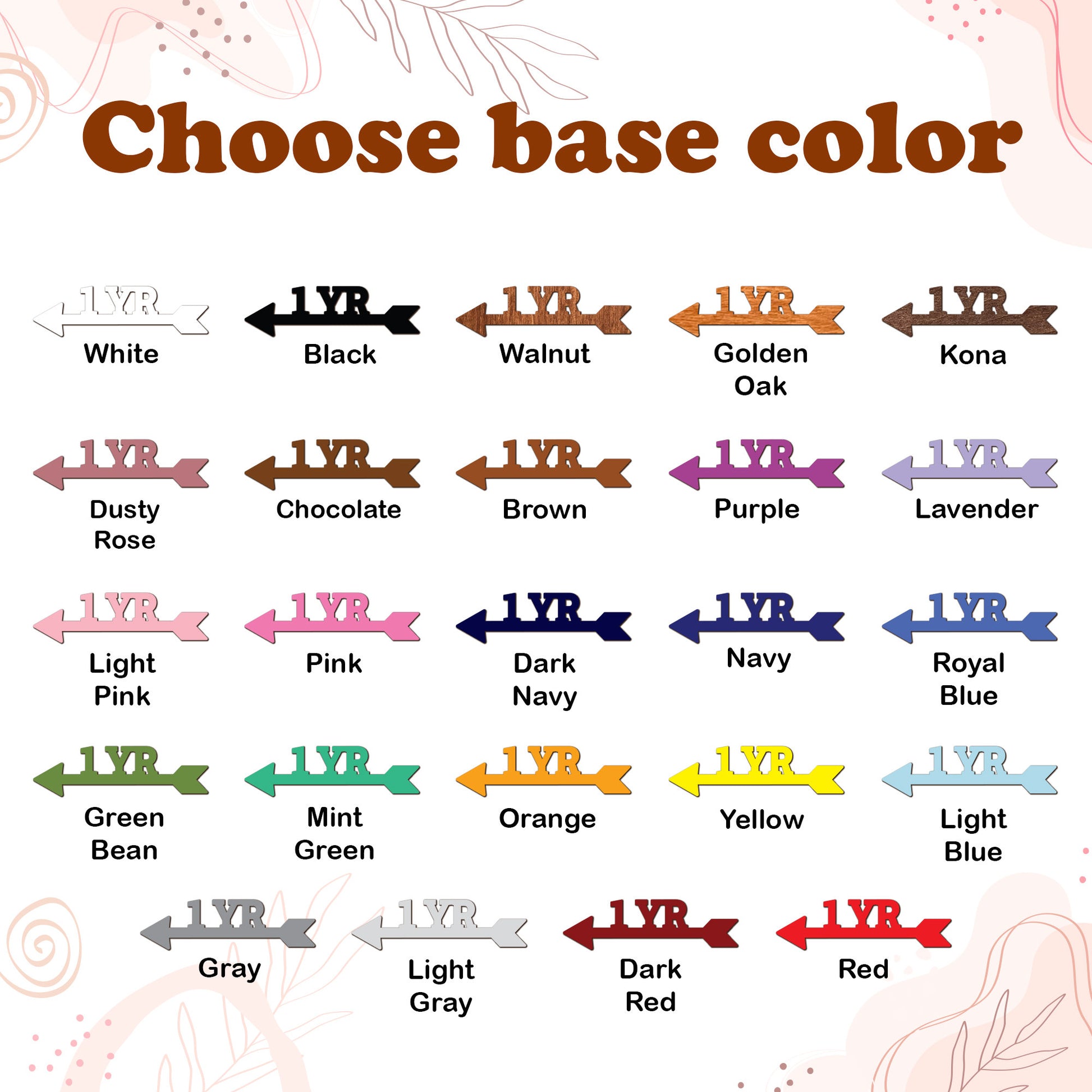 Growth Chart Markers Personalized Height Marker for Growth Chart Wooden Growth Chart Markers