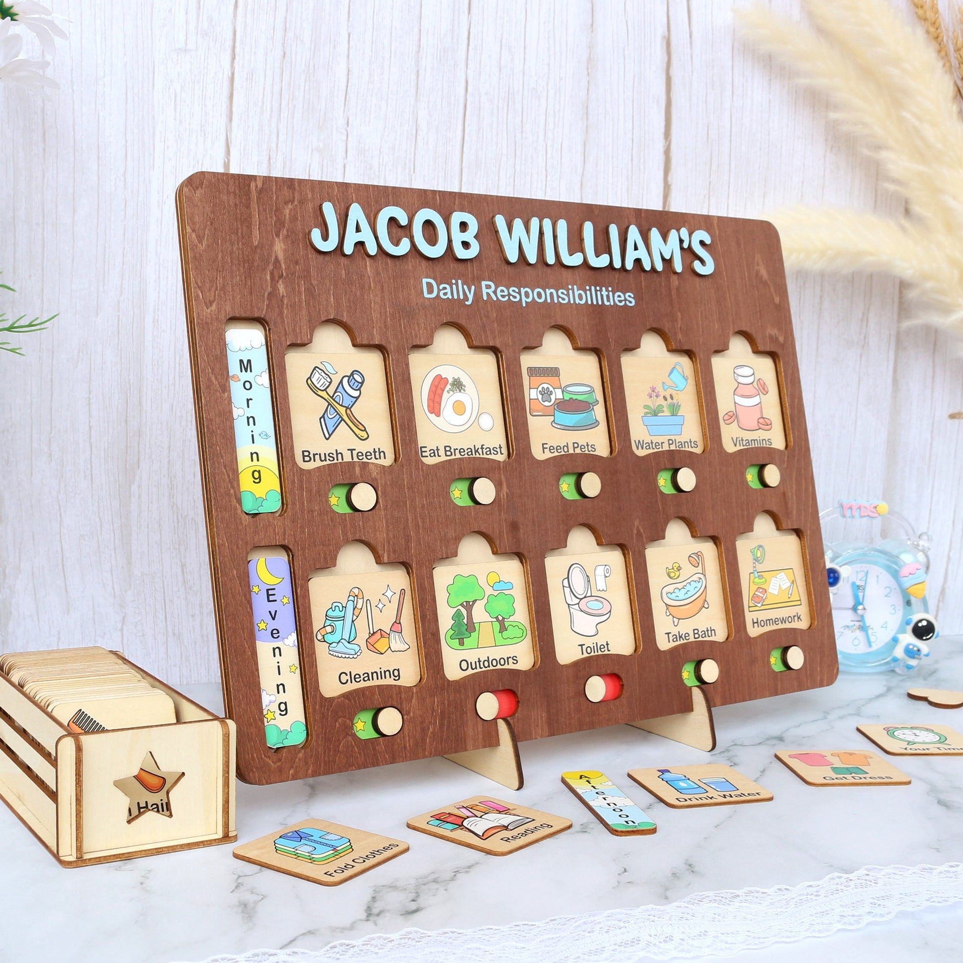 Chore Chart for Kids, Routine Chart Kids , Kids Chore Chart, Daily Checklist, Toddler Routine Chart, Birthday Gifts for Kids