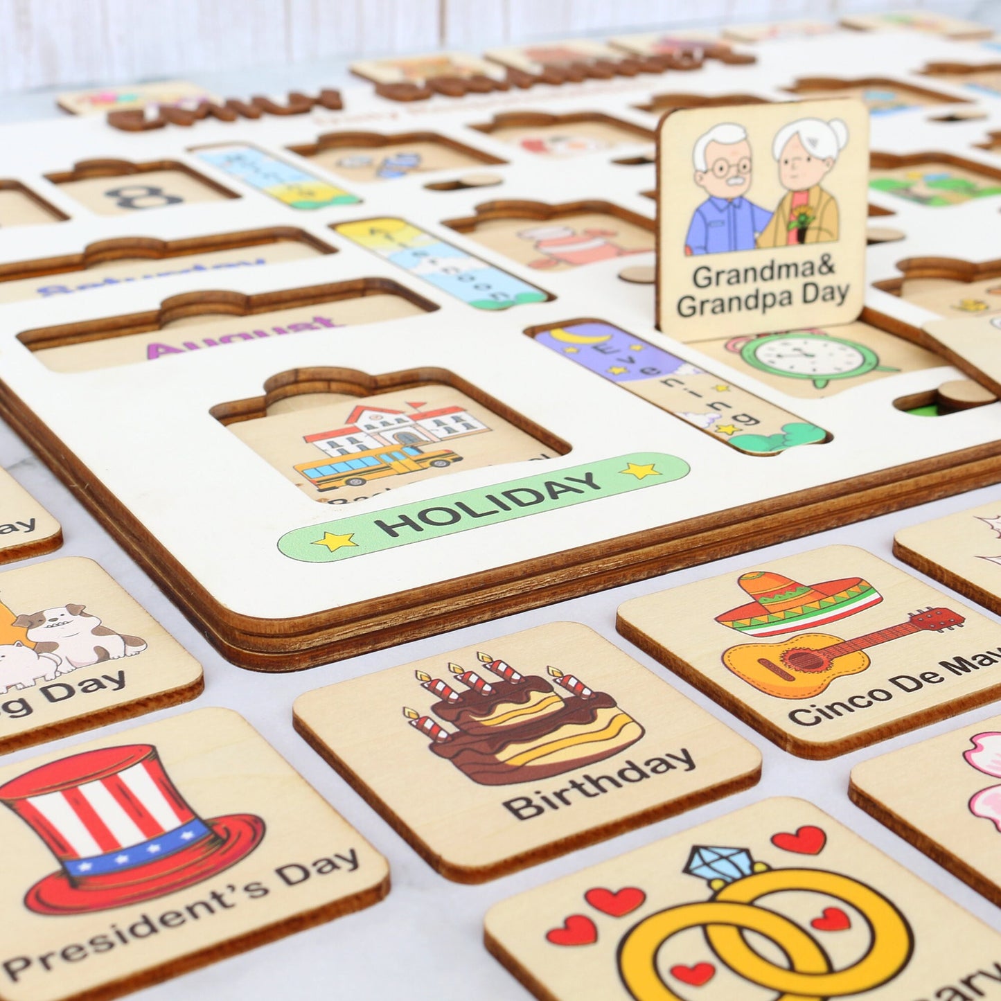 Chore Chart for Kids, Montessori Calendar, Kids Routine Chart, Toddler Chart, Homeschool Planner, Visual Schedule, Responsibility Chart