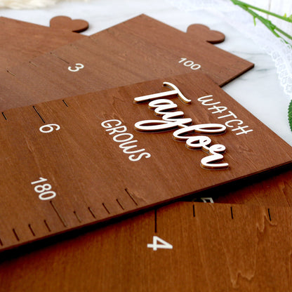 Personalized Height Chart, Growth Chart for Kids, Baby Gifts, Height Ruler for Nursery Decor, Baby Shower Gift, Gift for Kids