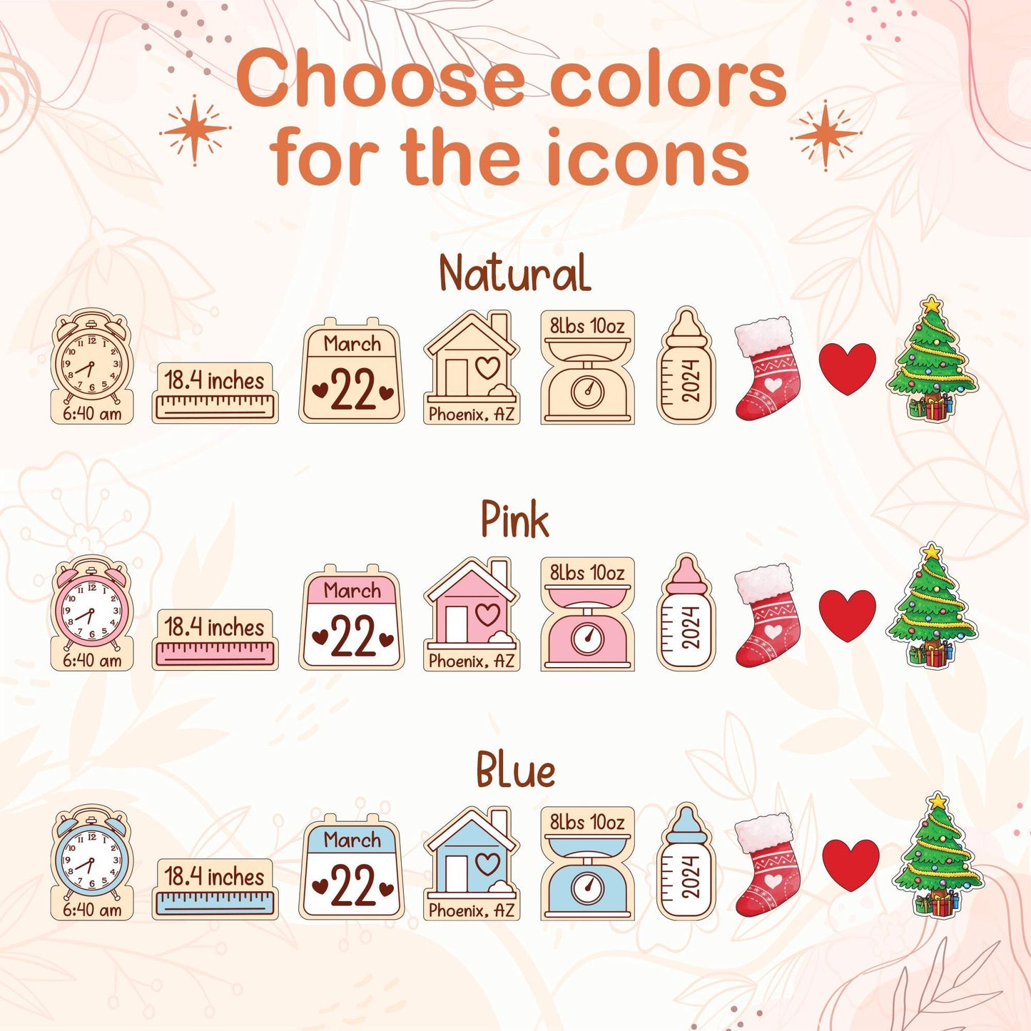 Personalized Baby First Christmas Ornament, Baby 1st Christmas Ornament, Custom Baby Name, Newborn Gift, Shake Babies Ornament