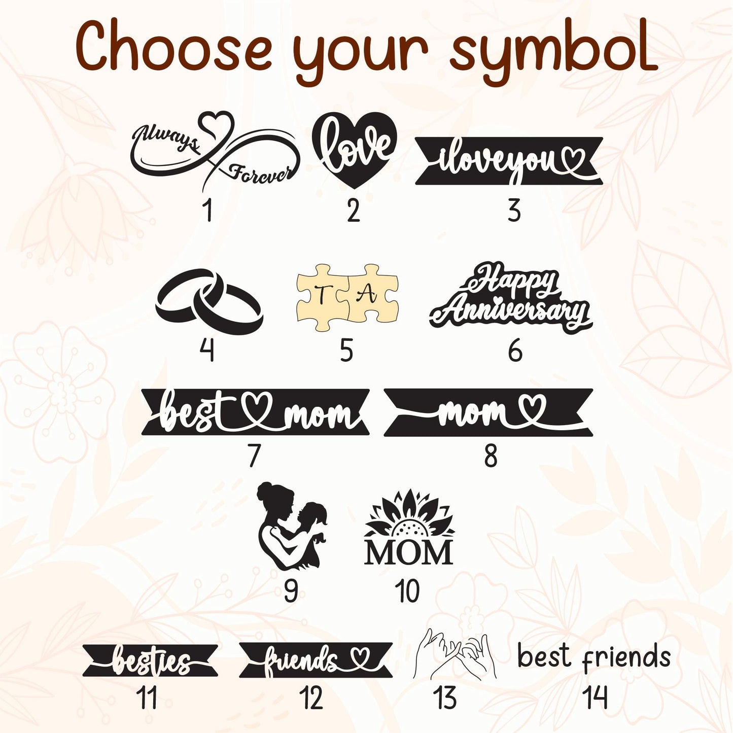 Personalized Picture Frame Custom Photo Frame With Your Favorite Quote or Message Unique Gift for Anniversary, Wedding Decor, Valentines Day