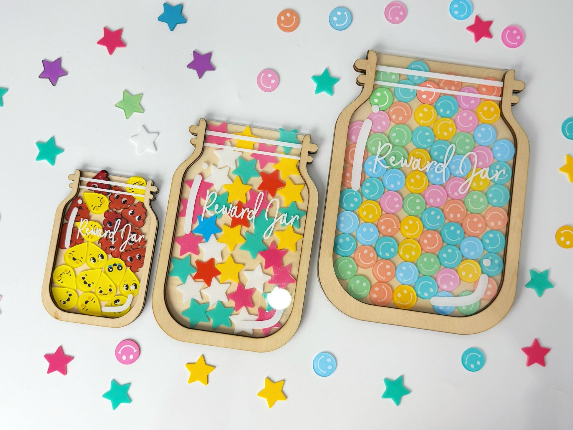 Toilet Training Children's Reward Jar,Reward Jar For Toddlers,Magnetic Reward Jar with Tokens,Good Behavior Gift,Daily Routine,Gift For Kids