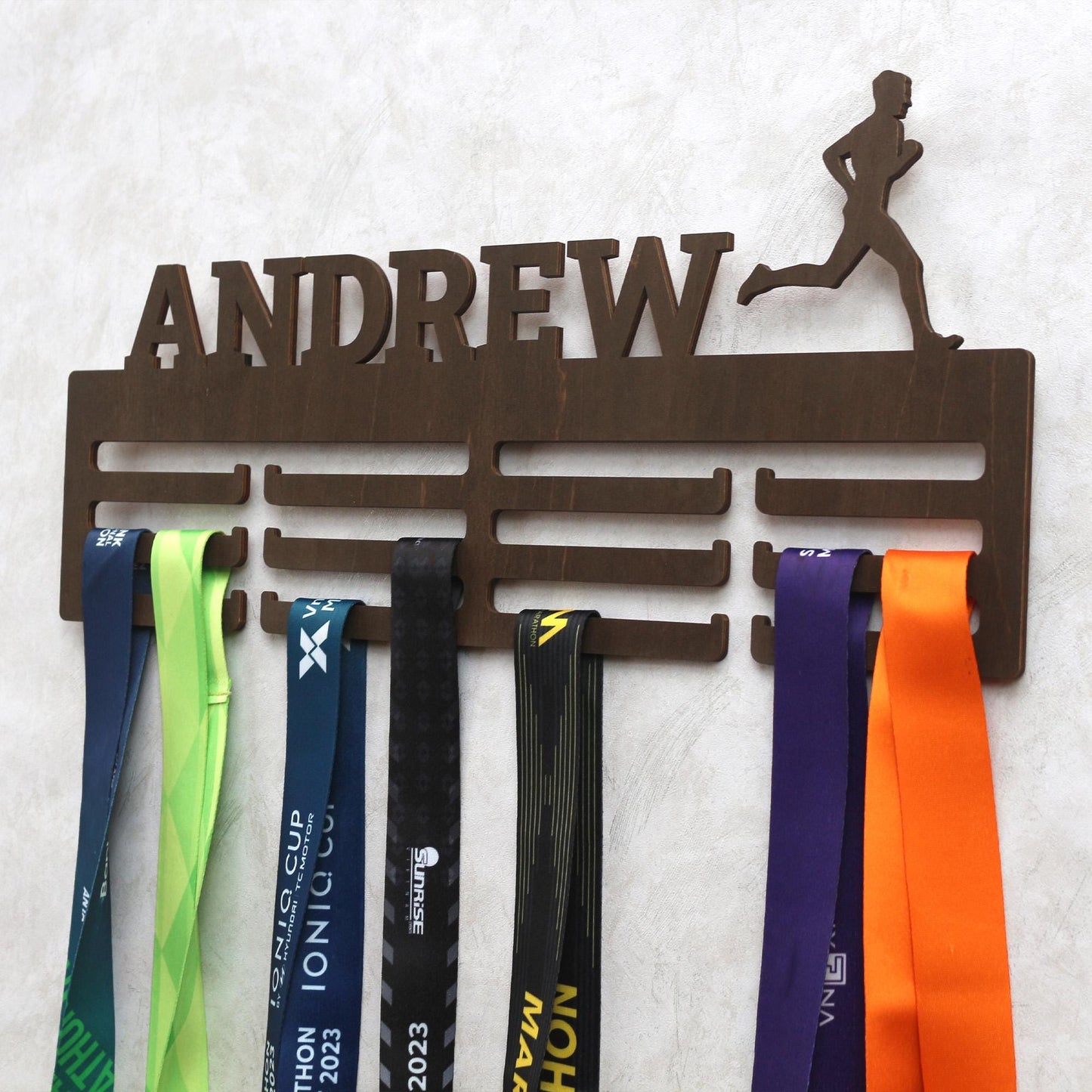 Personalised Medal Display Hanger, Gymanstics Medal Holder, Medal Display, Bedroom Sign, Bedroom Wall Art, Gymnast Sign, Birthday Gift