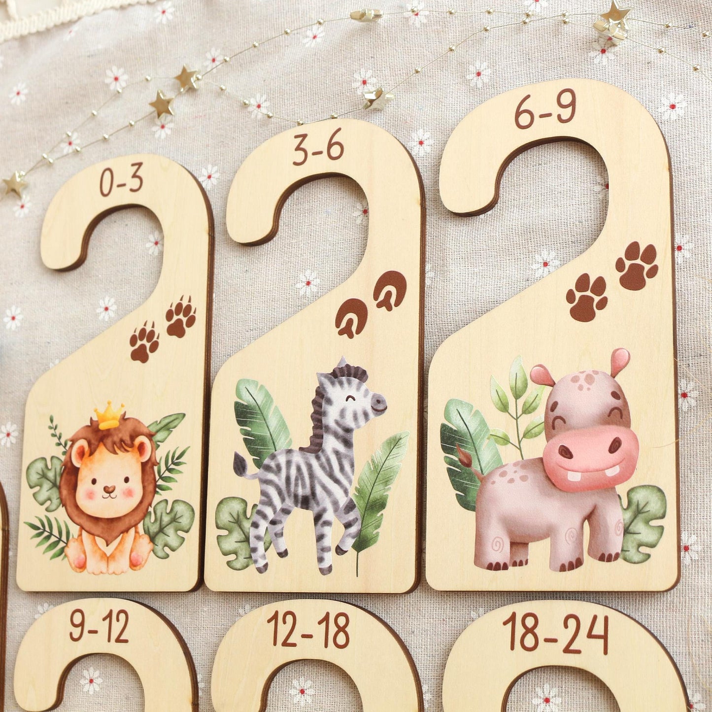 Baby Closet Dividers, Animals Baby Clothes Dividers, Baby Clothes Organisation, Infant Clothes Hangers, Baby Shower Gift