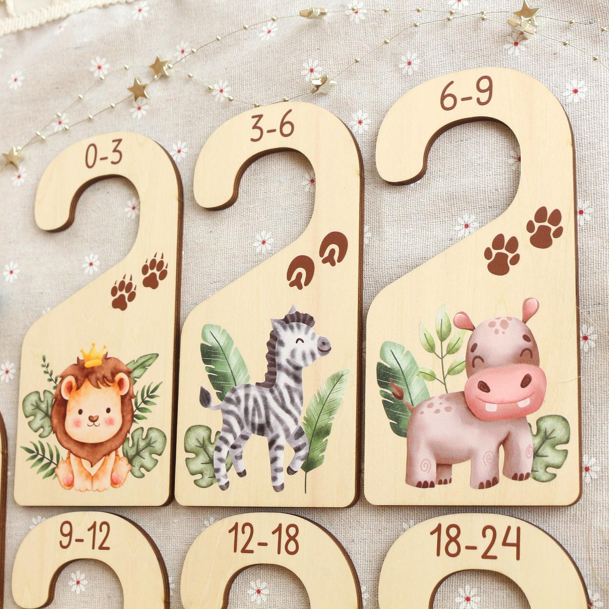 Baby Closet Dividers, Animals Baby Clothes Dividers, Baby Clothes Organisation, Infant Clothes Hangers, Baby Shower Gift