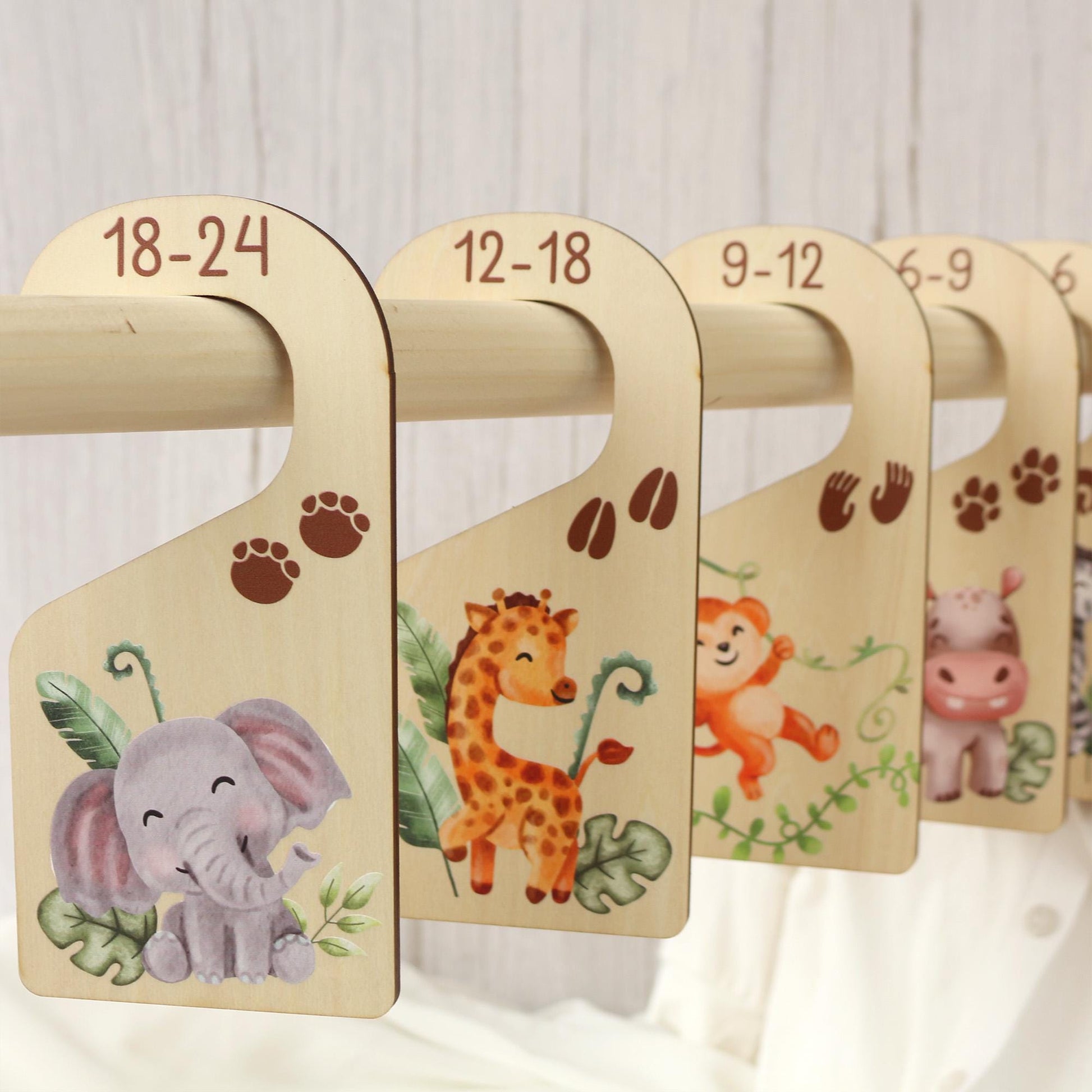 Baby Closet Dividers, Animals Baby Clothes Dividers, Baby Clothes Organisation, Infant Clothes Hangers, Baby Shower Gift