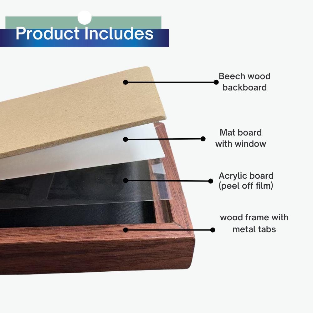 Wooden Collage Frame,Personalized Wooden Cat Photo Frame,Gift for Pet Lovers,Rustic Keepsake