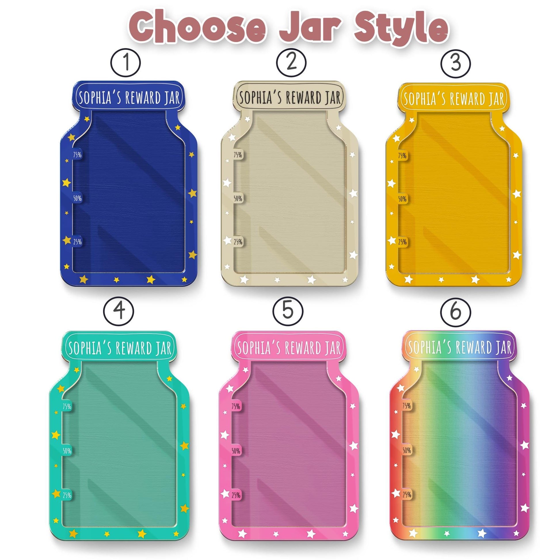 Magnetic Reward Jar with Tokens Classroom Teacher Smiley Star Jar,Chore Chart Gifts for Kids,Reward System,Positive Behavior,Potty Training