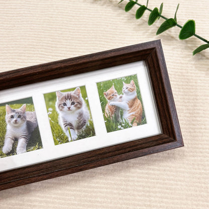 Personalized Multi-function photo frame,Pet Sympathy Gift,Loss of Pet Photo Frame,Picture Wooden Frame,Custom Pet Photo Collage Gift
