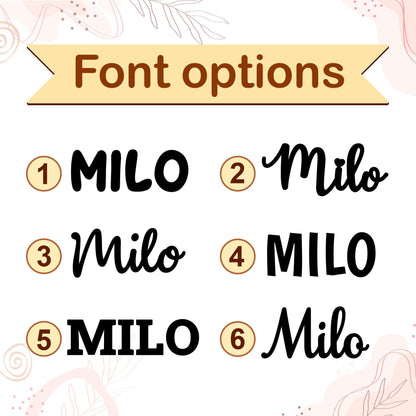 Custom Cat Name - Personalized Inside/Outside Door Magnet - Wood Pet Reminders Sign - Cat Lover Gift - Engraved Pet Accessories