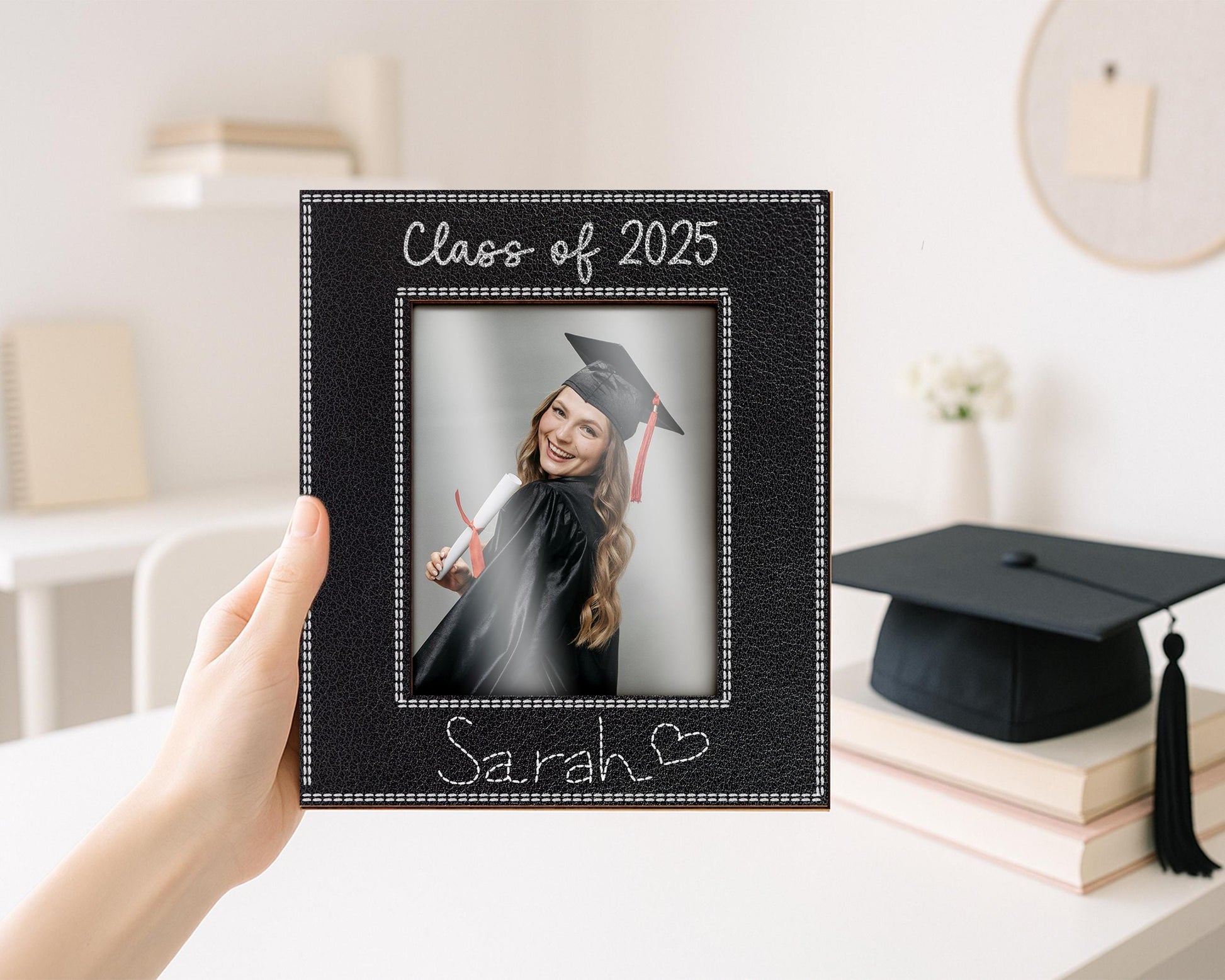 Custom Graduation Picture Frame,High School Graduation Gift for Her,Gift for him,College Graduation, Personalized Photo Frame,Class of 2025