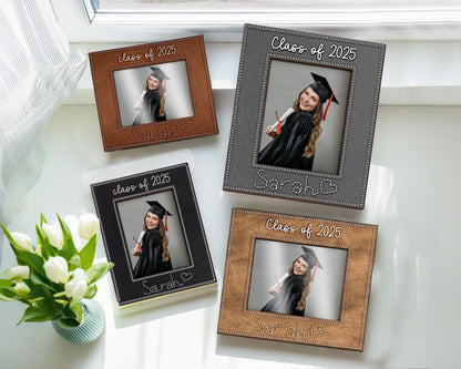 Custom Graduation Picture Frame,High School Graduation Gift for Her,Gift for him,College Graduation, Personalized Photo Frame,Class of 2025