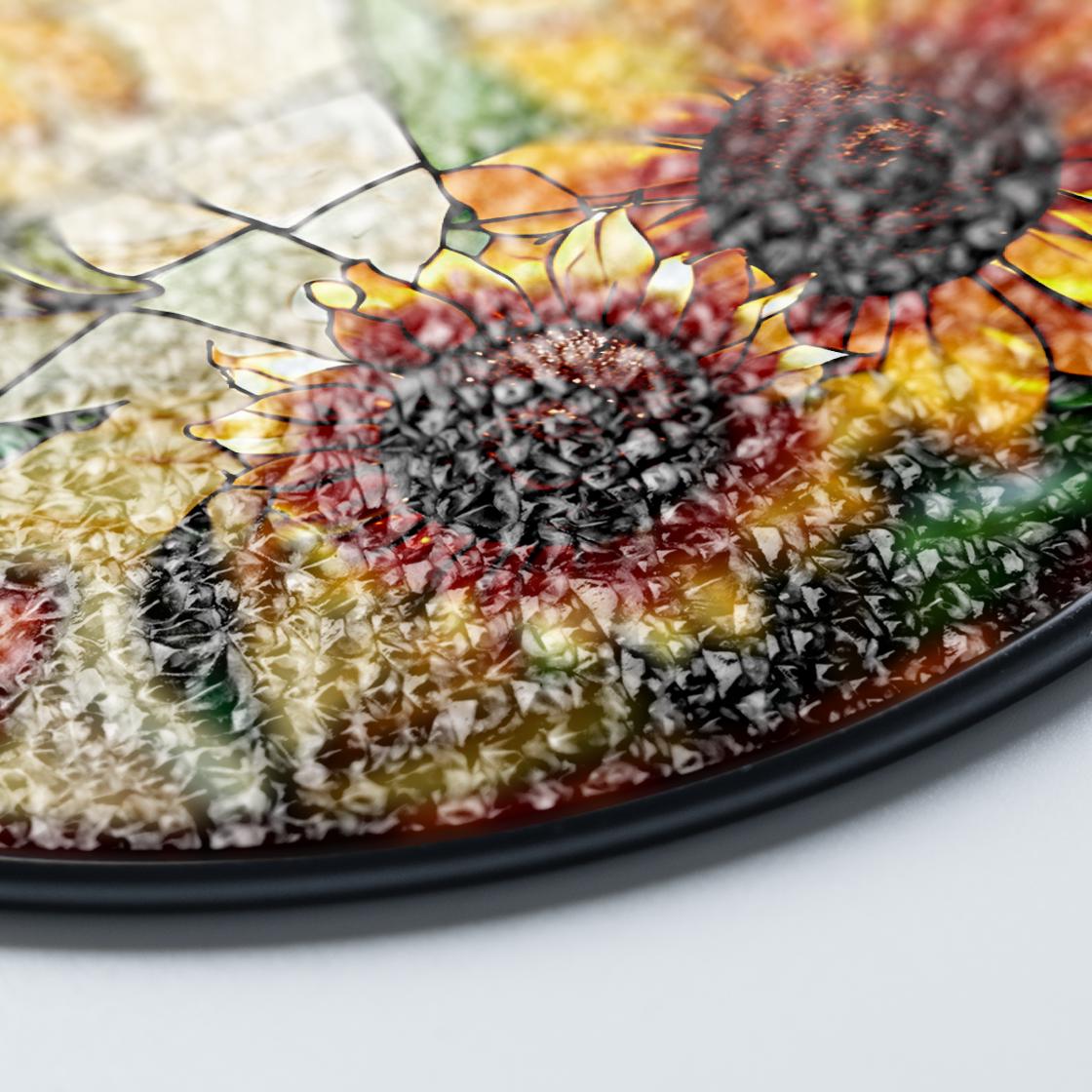 Monarch Butterfly Stained Glass Suncatcher Home Decor,Flowers Stained Glass Window Hanging,Butterfly Decor,Mother's Day Gift,Garden Lovers