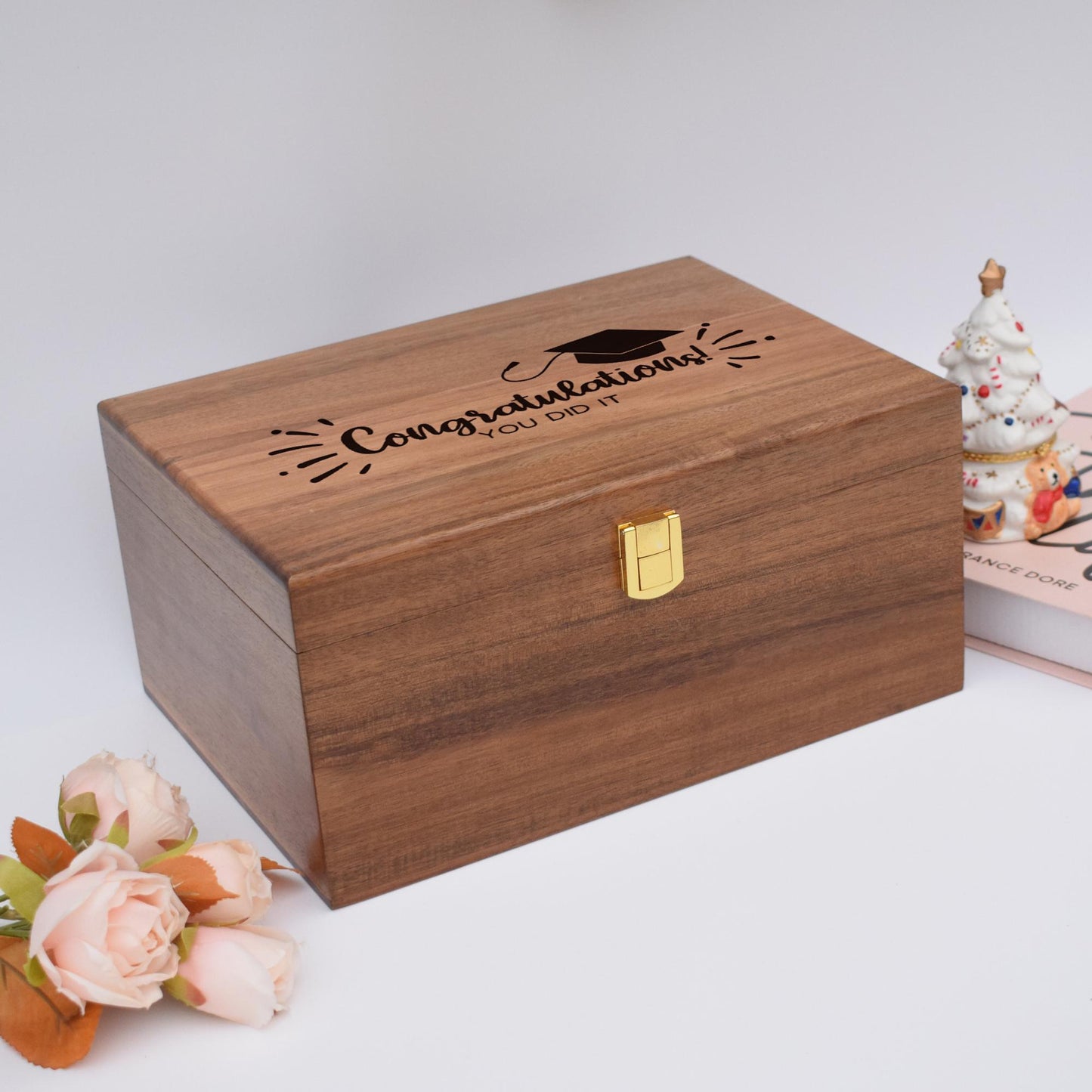 Custom 2025 Graduation Memory Box, Graduation Gift Ideas, Keepsake Time Capsule, Graduation Gift for her, Gift for Him, Gift for Daughter