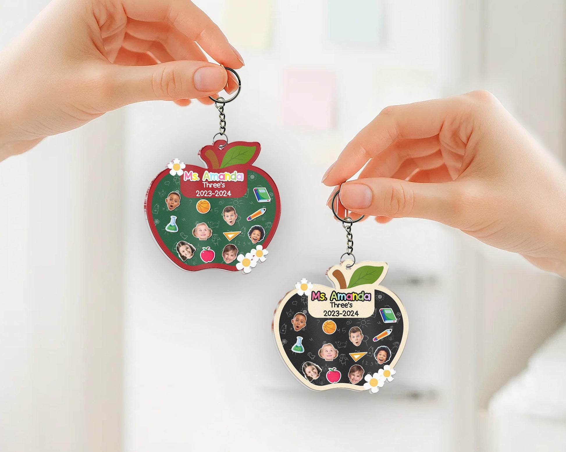 Personalized Teacher Apple Magnet,Thank You Teacher Gift,Teacher Shaker,End Of Year,Teacher Locker,Teacher Appreciation Gift From Student