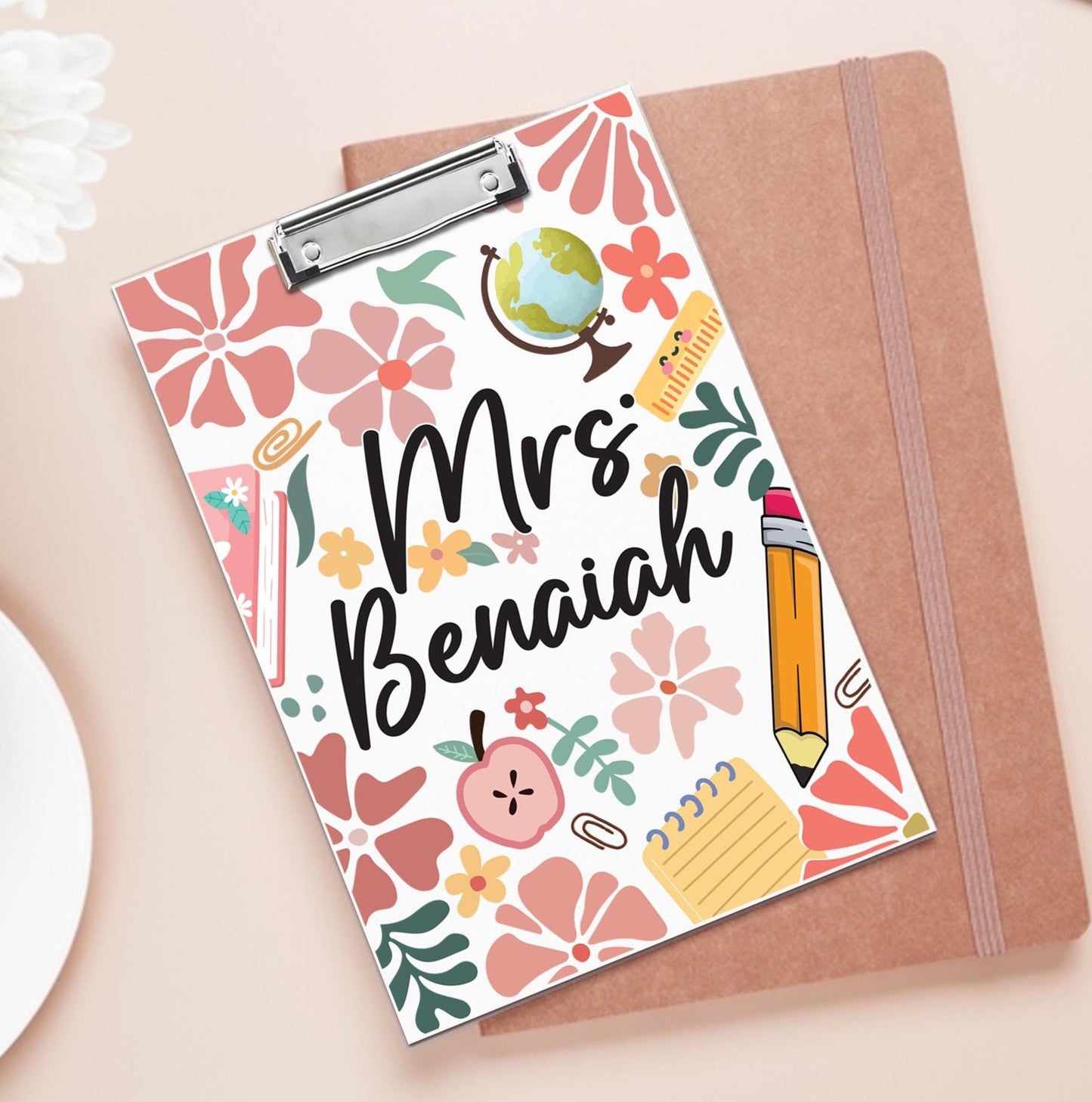 Customized Teacher Clipboard, Teacher Appreciation Gifts, Teacher Gift, Custom Teacher Clipboard with Name, Acrylic Teacher Clipboard Gift