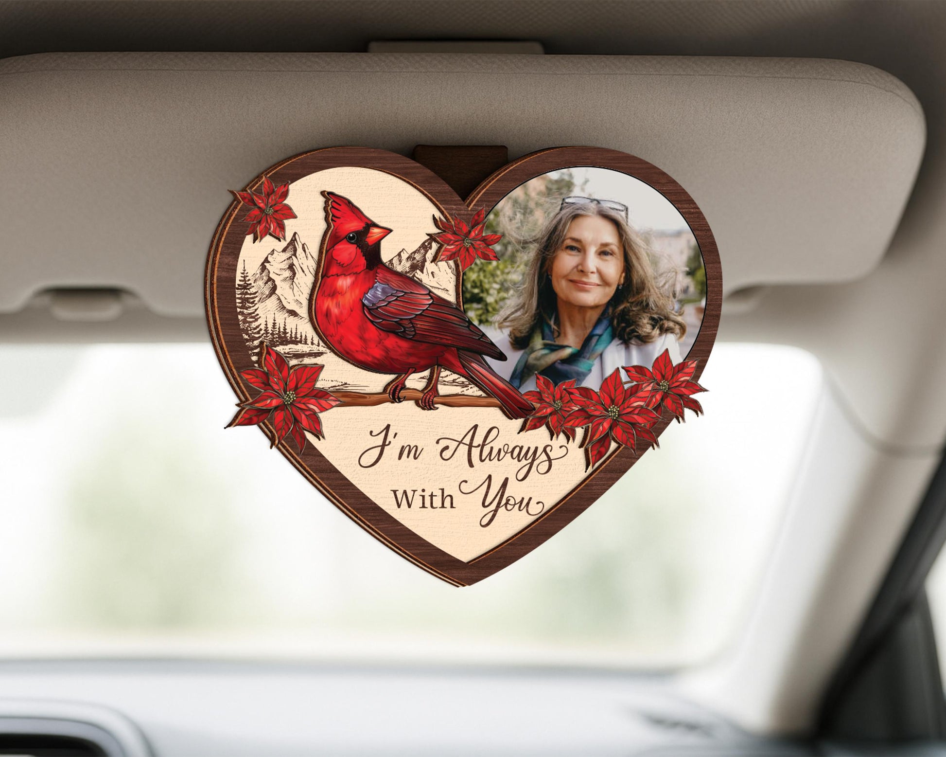 Personalized Memorial Photo Car Visor Clip,Sympathy Gift for Loss of Dad,Memorial Gift,Sun Visor Picture Clip,Remembrance,Grief Gift for Him