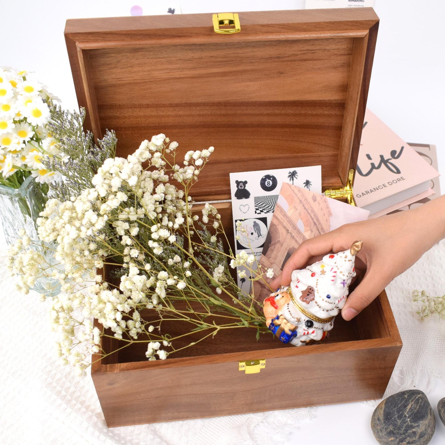 Personalized Birthday Gift Storage Box,Gift Box,Special Birthday Box,Engraved Wooden Gift Box,50th Birthday Gift Box,Anniversary gift