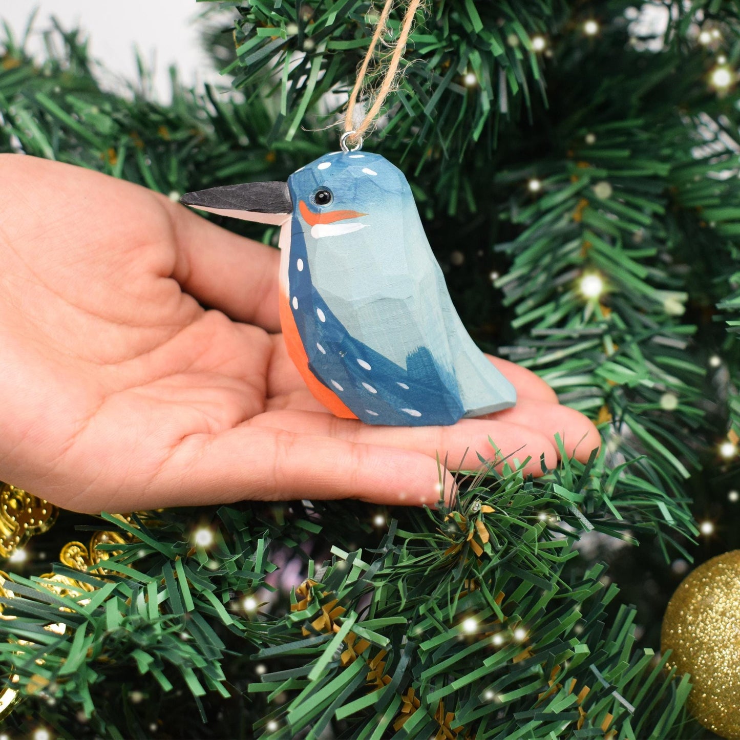 Handmade Northern Cardinal Christmas Ornament  â Rustic Hanging Tree Decoration for Holiday Decor â Unique Xmas Decoration,Gift Bird lover