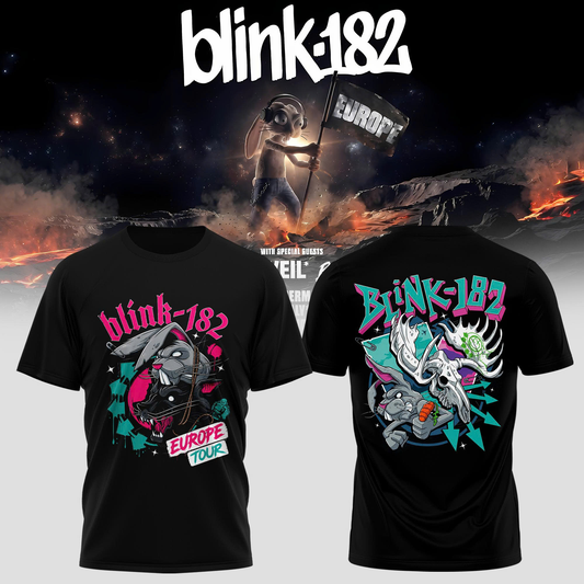 Blink-182 Meltdown Europe Tee 26