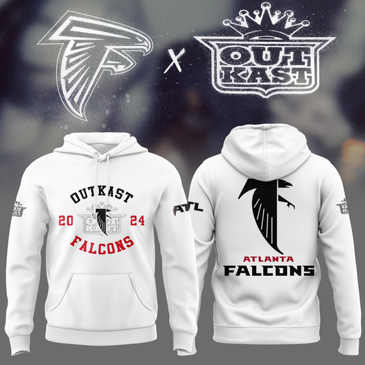 Atlanta Falcons x OutKast White Hoodie v2