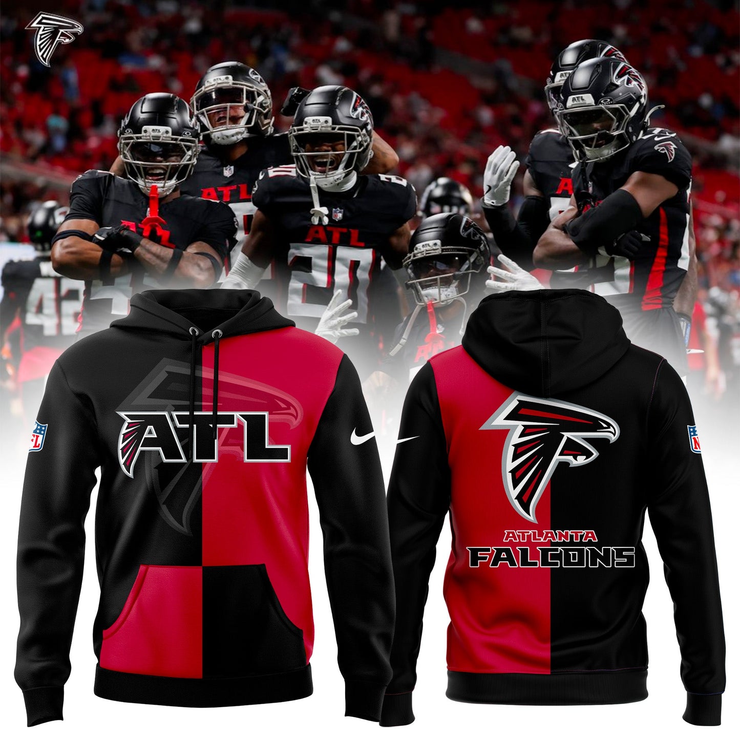 Atlanta Falcons 2025 New Pullover Hoodie