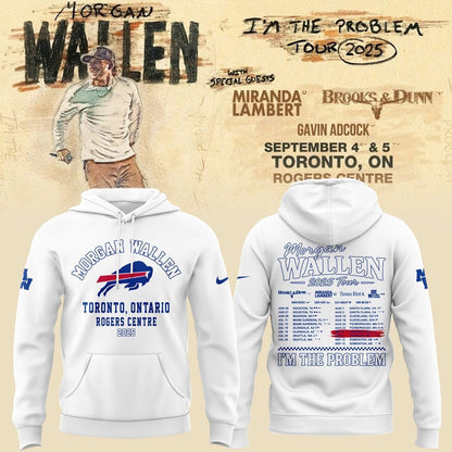 Exclusive Morgan Wallen x Buffalo Bills Hoodie 2025 For Fans!