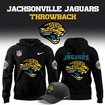 Jacksonville Jaguars Throwback Logo Hoodie