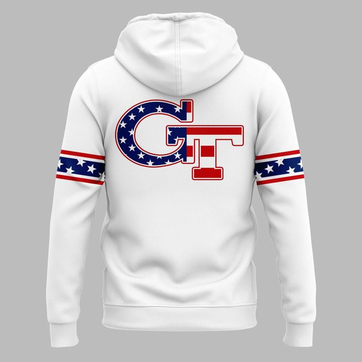 2026 Military Appreciation Georgia Tech Wordmark Hoodie