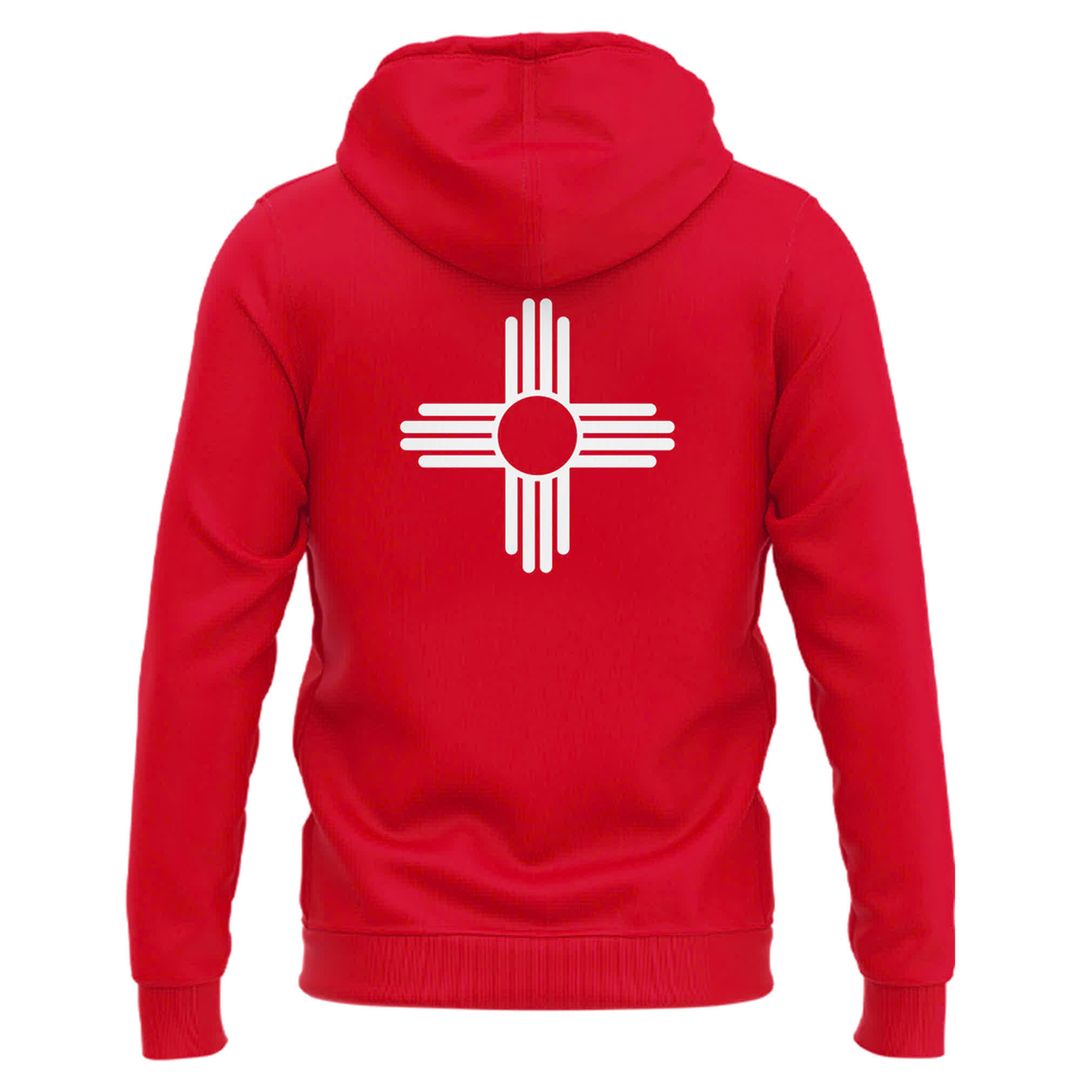 2025 "Fighting Ever Yielding Never" Red Hoodie