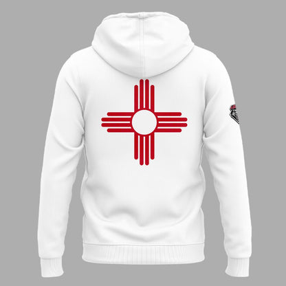 2025 "LOBO HOWL" White Hoodie