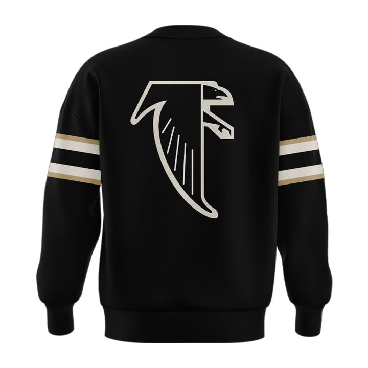 1966-1969 Atlanta Falcons Throwbacks Helmet Logo Black Sweat