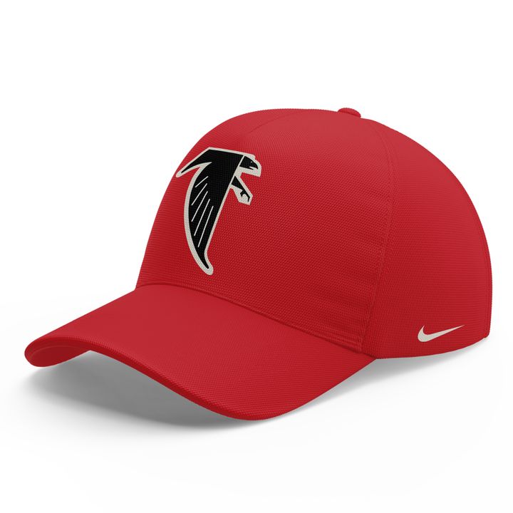 1966-1969 Atlanta Falcons Throwbacks Helmet Logo Red T-Shirt