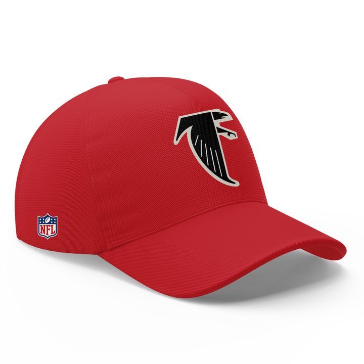 1966-1969 Atlanta Falcons Throwbacks Helmet Logo Red Sweat