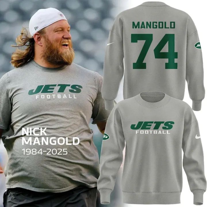Special New York Jets In Memoriam Nick Mangold sweatshirt