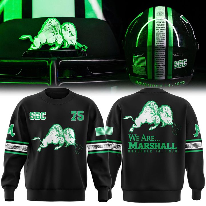 Marshall Football New Sweatshirt V2