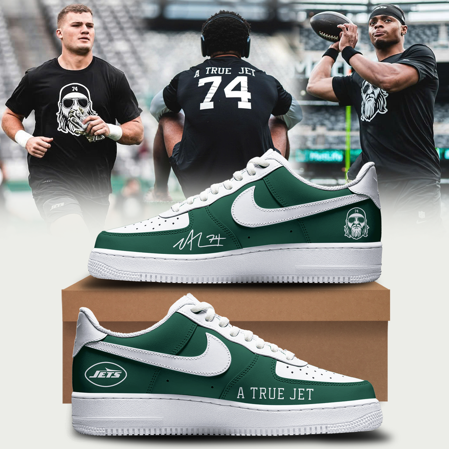 2025 “A TRUE JET 74” New Shoes honoring Nick Mangold, legend of the New York Jets