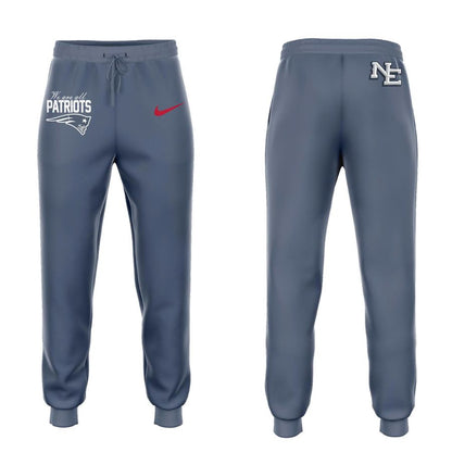 NE Patriots 2025 Rivalries Nor’Easter Storm Blue Sweatshirt