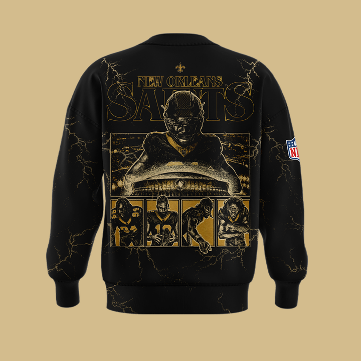 New Orleans Saints black uniform 2025 Sweatshirt