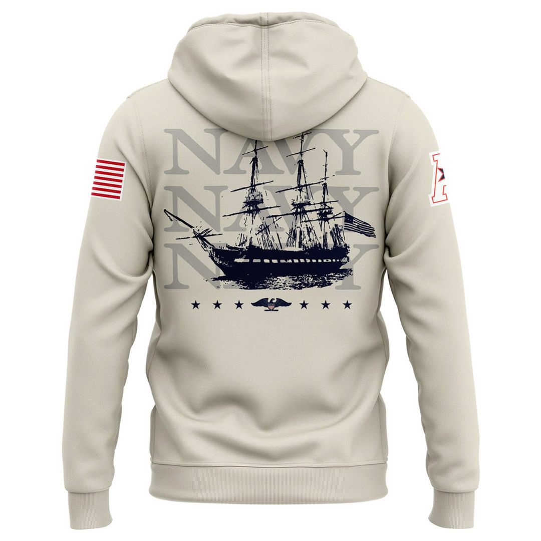 Navy Midshipmen 250th Anniversary Uniform Sideline Collection Replica Hoodie