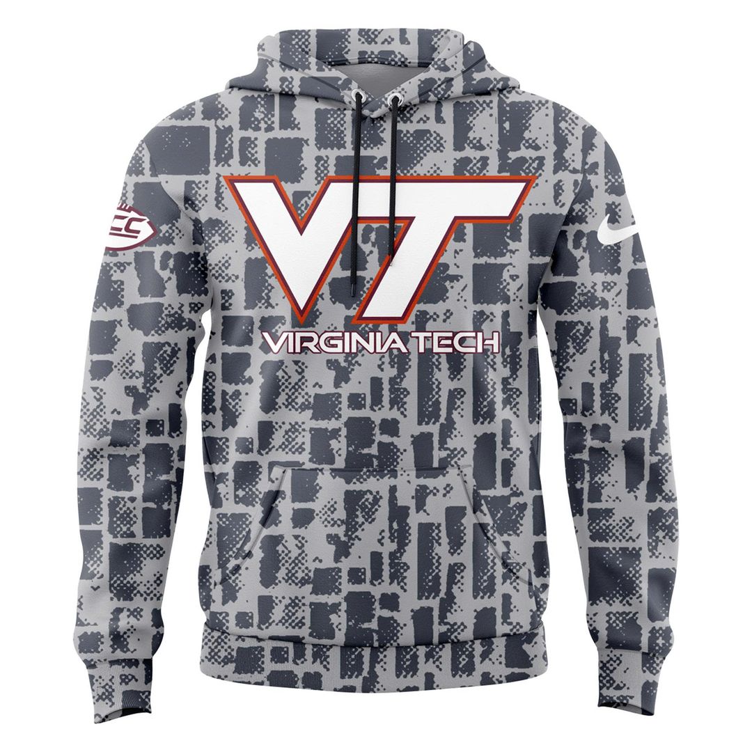 Virginia Tech Football 2025 Special edition "Stone Wall" Combo Hoodie