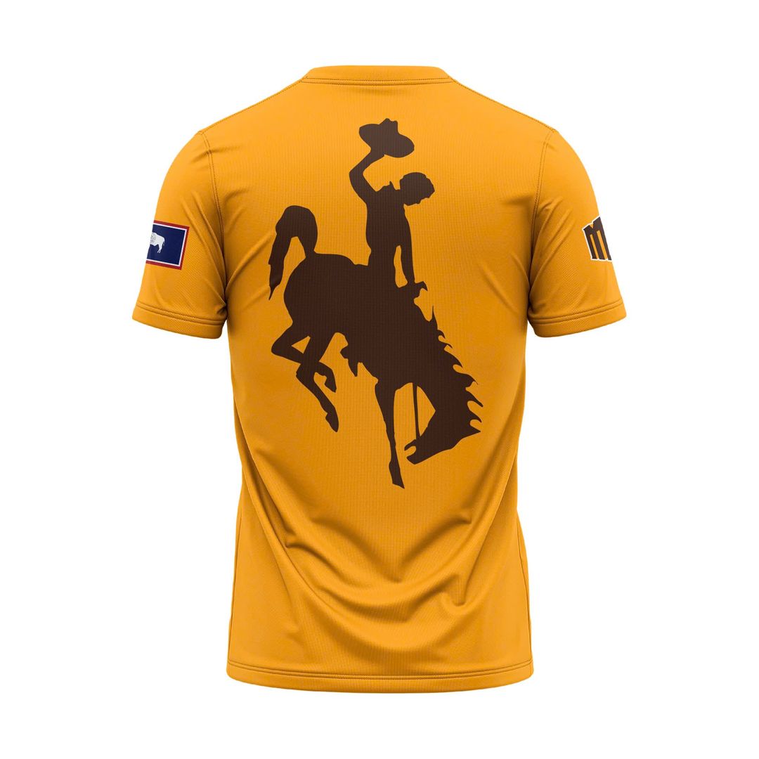 Exclusive Wyoming Cowboy Football T-shirt