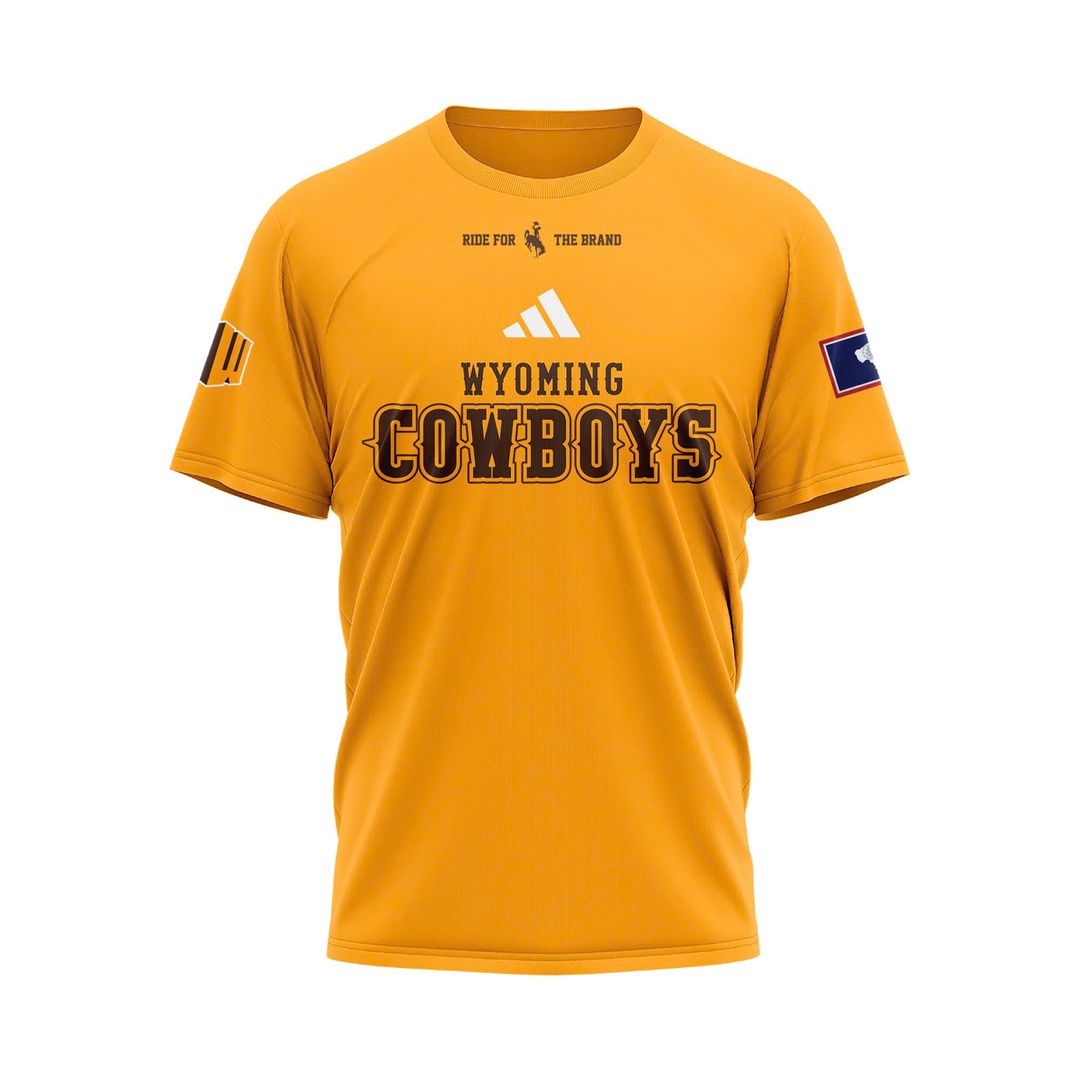 Exclusive Wyoming Cowboy Football T-shirt