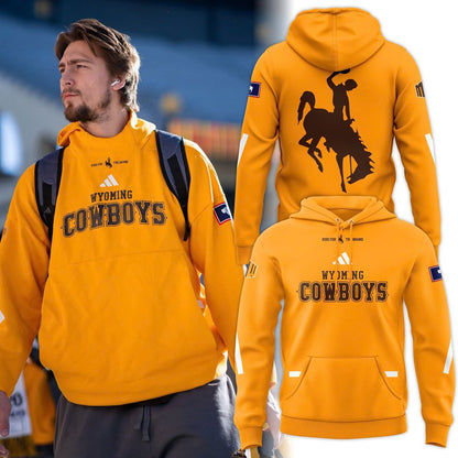 Exclusive Wyoming Cowboy Football Hoodie