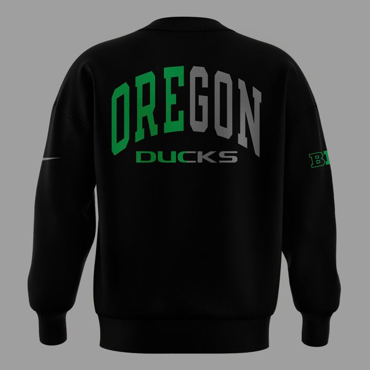 2025 limited edition sweatshirt Oregon Ducks football "Back In Black" for fans
