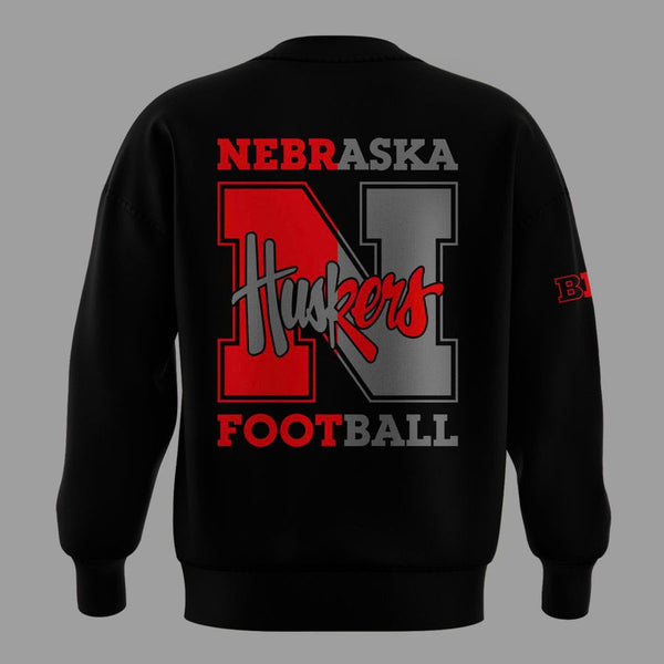 2025 limited edition sweatshirt Nebraska football "Back In Black" for fans